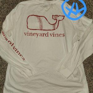 VINEYARD VINES Baseball long sleeve shirt MEN'S XL X-LARGE